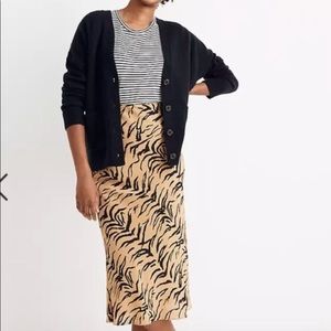 Madewell midi skirt